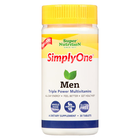 Super Nutrition SimplyOne Men 30 Tabs    TEMPORARILY UNAVAILABLE