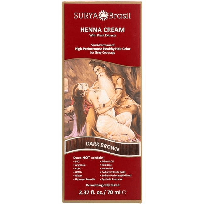 Surya Brasil Surya Henna Cream Dark Brown 70ml/ 2.31 fl.oz.
