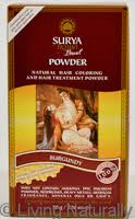 Surya Brasil Surya Henna Powder Burgundy 50g/ 1.76 oz.