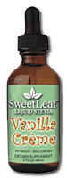 Sweetleaf Liquid Stevia Vanilla Creme 2oz
