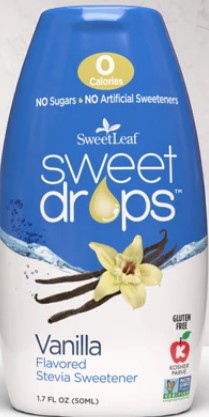 Sweetleaf Stevia - Sweet Drops Vanilla 50Ml 1.7 ounce