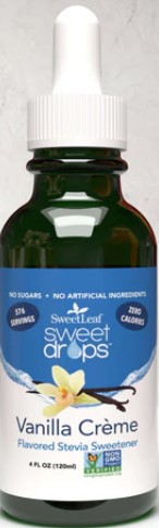 Sweetleaf Stevia - Sweet Drops Vanilla Creme Stevia Sweetener 4 ounce