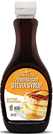 Sweetleaf Stevia - Sweetleaf Stevia Syrup Butter 12 ounce