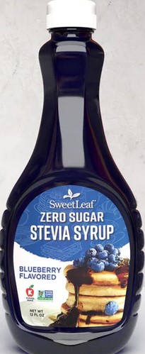 Sweetleaf Stevia - Sweetleaf Sugar Free Stevia Syrup Blueberry 12 ounce