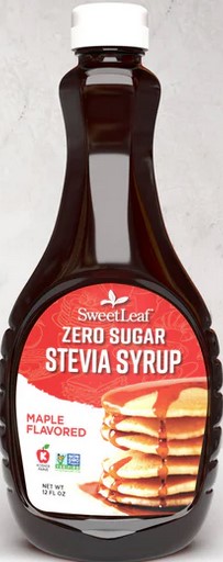 Sweetleaf Stevia - Sweetleaf Sugar Free Stevia Syrup Maple 12 ounce