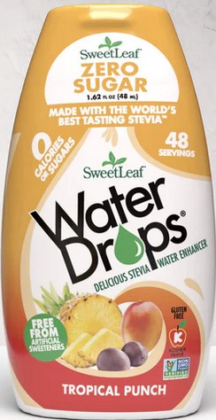 Sweetleaf Stevia - Water Drops Tropical Punch 1.62 ounce