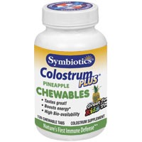 Symbiotics - Colostrum Chewables Pineapple 120 wafers-OUT OF STOCK