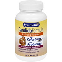 Symbiotics - Colostrum Plus w/BIO-Lipid Candida Formula 120 caps