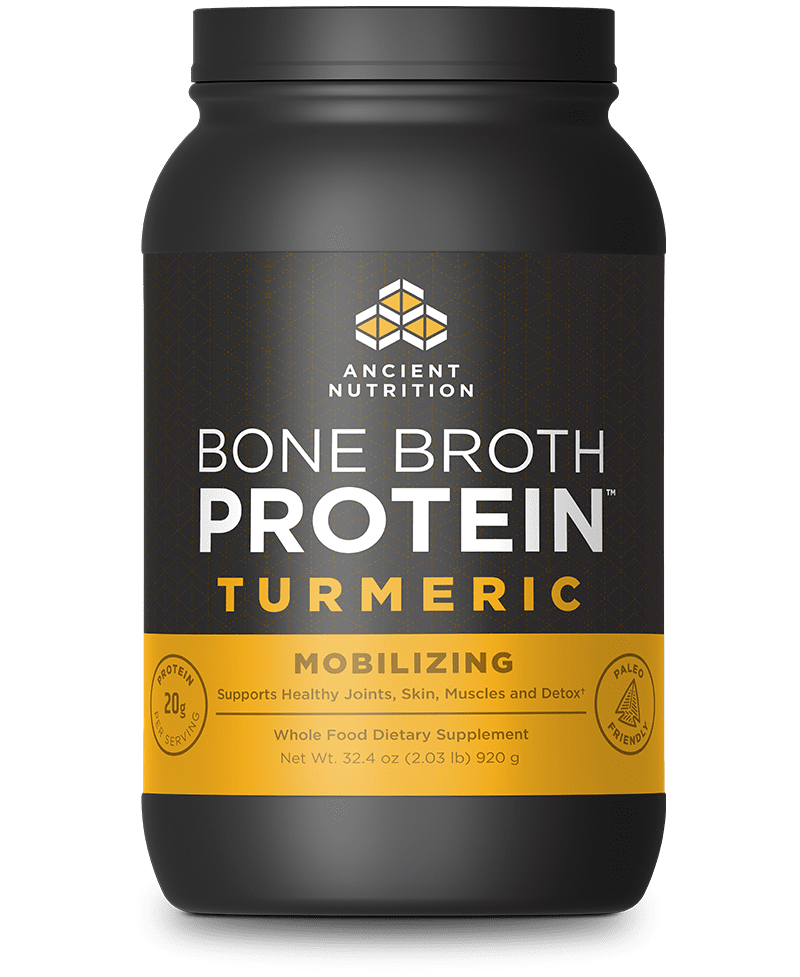 Ancient Nutrition - Bone Broth Powder Turmeric 40 Serv     TEMPORARILY UNAVAILABLE