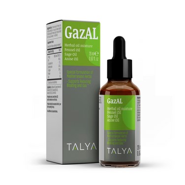 Talya Herbal GazAL Bloating, Gas & Healthy Digestive Support .67 oz