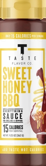Taste Flavor 15 Calories 9.25 oz Sweet Honey BBQ Flavor 18 Servings