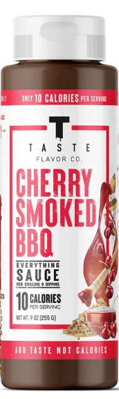 Taste Flavor 10 Calories 9.5 oz Cherry Smoked BBQ Flavor 18 Servings