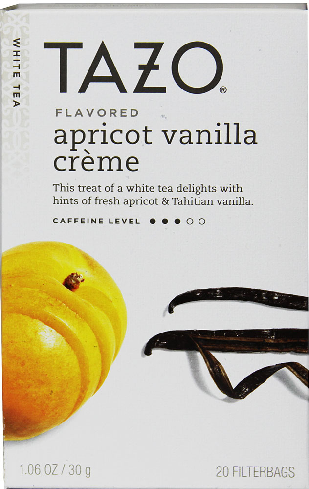 Tazo Tea - White Tea; Vanilla Apricot 20 Bag-UNAVAILABLE