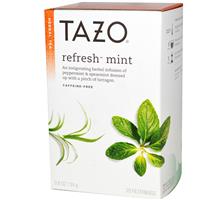Tazo Tea - Herbal Tea; Refreshing Mint 20 Bag