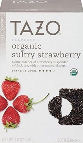 Tazo Tea - Organic Tea; Sultry Strawberry 20 Bag    TEMPORARILY UNAVAILABLE