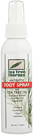 Tea Tree Therapy Antiseptic Foot Spray 4 ounce