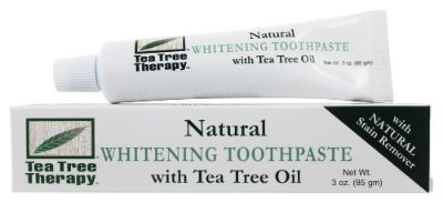 Tea Tree Therapy Natural Whitening Toothpaste (Antiseptic) 3 ounce