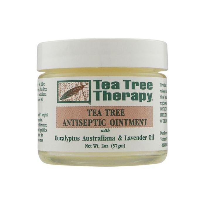 Tea Tree Therapy Tea Tree Antiseptic Ointment Eucalyptus Radiata & Lavender Oil 2 ounce