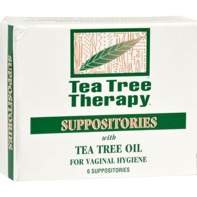 Tea Tree Therapy Tea Tree Suppository 6 ct