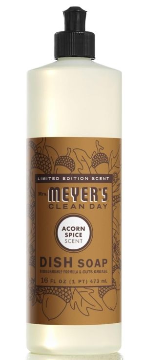 Mrs Meyers - Liquid Dish Soap Acorn Spice 16floz