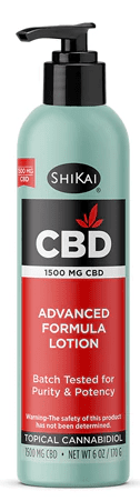 Shikai CBD Advanced Formula 1500mg Lotion 6/oz 