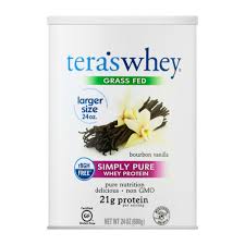 Tera's Whey Cow Whey rBGH Free Bourbon Vanilla 24oz