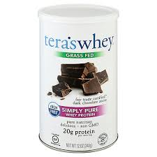 Tera's Whey Cow Whey rBGH Free Fair Trade Dark Chocolate 12 OZ