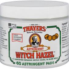 Thayers - Witch Hazel; Pads With Aloe 60 Pads