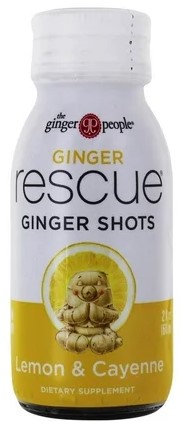 The Ginger People Shot Rescue Lemon Cayenne Ginger 2oz