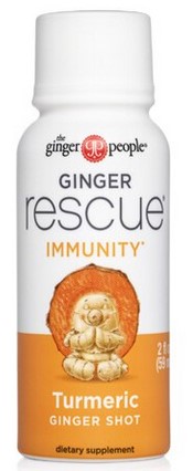 The Ginger People Shot Rescue Wild Turmeric Ginger 2oz