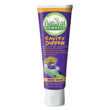 The Natural Dentist Toothpaste,Kids Cavity Zapper, Grape  1/5 OZ    TEMPORARILY UNAVAILABLE