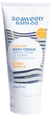 The Seaweed Bath Co. - Hydrate Body Cream - Citrus Vanilla  6 oz