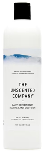 The Unscented Company Conditioner Daily Liquid Plastic Bottle 16.9 ounce