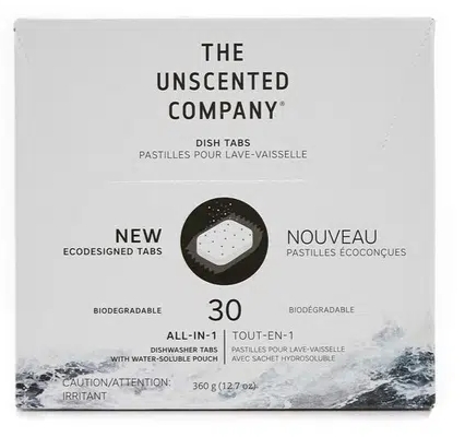 The Unscented Company Dishwasher Tabs 30 tablet
