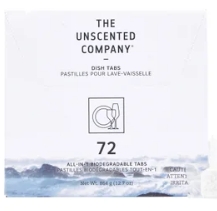 The Unscented Company Dishwasher Tabs 72 tablet