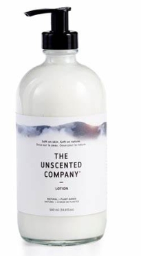 The Unscented Company Hand & Body Lotion Glass Bottle 15.7 ounce