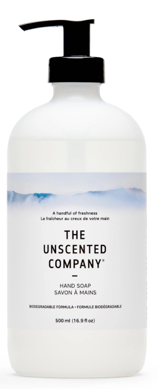 The Unscented Company Liquid Hand Soap Plastic Bottle 16.9 ounce