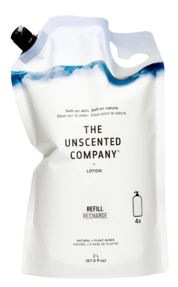 The Unscented Company Lotion Refill Bag 1 l