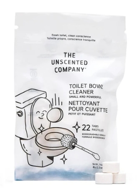 The Unscented Company Toilet Bowl Cleaning Tabs 22 tablet