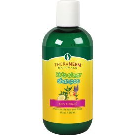 Theraneem Kid's Clear Shampoo Vegan, Liquid, Fragrance Free 8oz Plastic Bottle