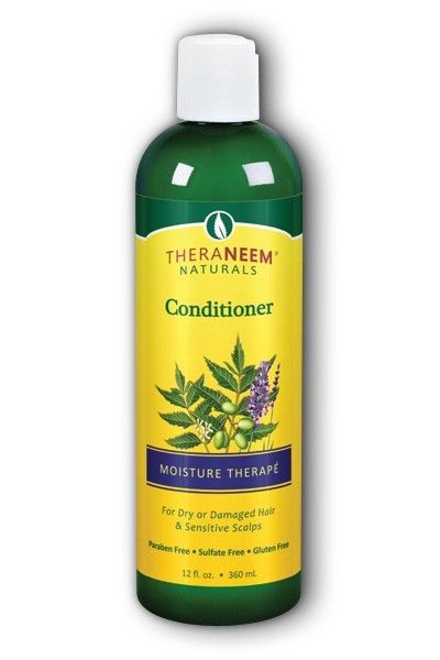 Theraneem Moisture Therape Conditioner Vegan, Liquid, Floral 12oz Plastic Bottle