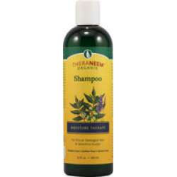 Theraneem Moisture Therape Shampoo Vegan, Liquid, Floral 12oz-OUT OF STOCK