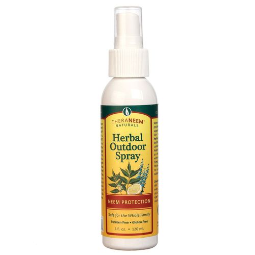Theraneem Neem Herbal Outdoor Spray Vegan, Citrus 4oz Plastic Bottle-OUT OF STOCK