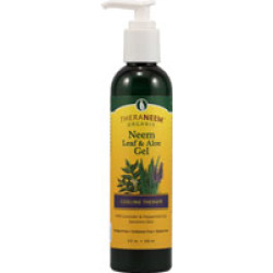 Theraneem Neem Leaf & Aloe Gel Vegan, Lavender Mint 8oz Plastic Bottle