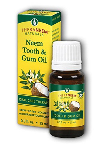 Theraneem Neem Tooth & Gum Oil Vegan, Oil, Fragrance Free 0.5oz Plastic Bottle-UNAVAILABLE