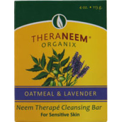 Theraneem Oatmeal Lavender & Neem Oil Soap Vegan, Bar 4oz-UNAVAILABLE