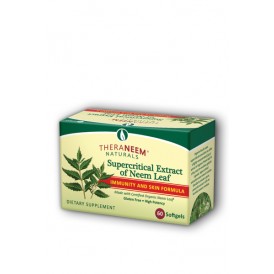 Theraneem Supercritical Neem Leaf Extract Extract, Softgel, Fragrance Free 60ct Carton-OUT OF STOCK