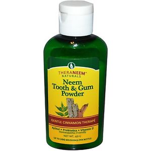 Theraneem Tooth & Gum Powder, Powder, Cinnamon 40g Plastic Bottle-OUT OF STOCK