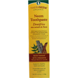 Theraneem Toothpaste Vegan, Cinnamon 4.23oz Carton-OUT OF STOCK