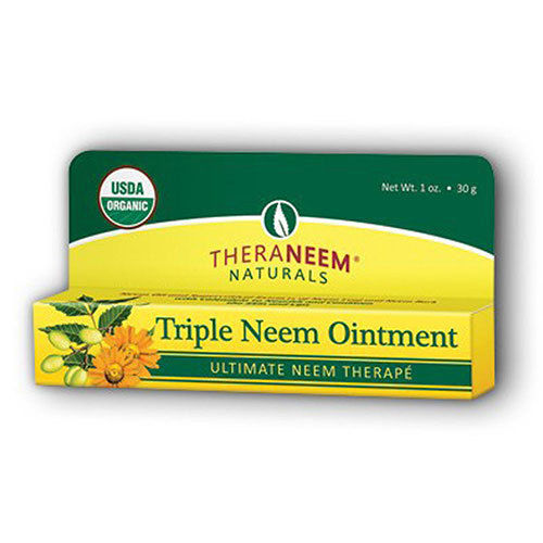 Theraneem Triple Neem Ointment Organic, Salve, Fragrance Free (Carton) 1oz-UNAVAILABLE